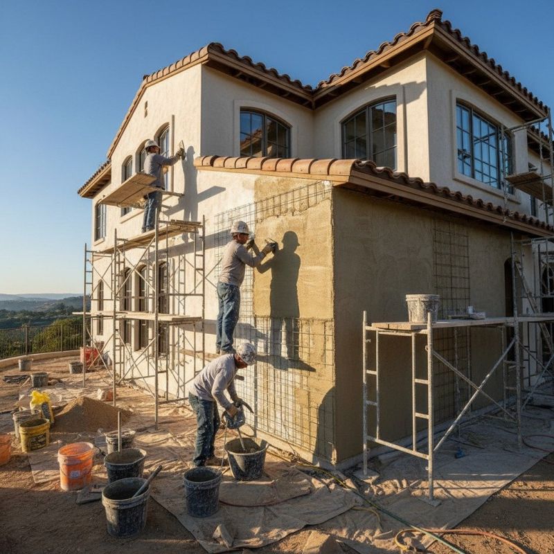 Stucco Installation detail